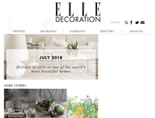 Tablet Screenshot of elledecoration.co.uk